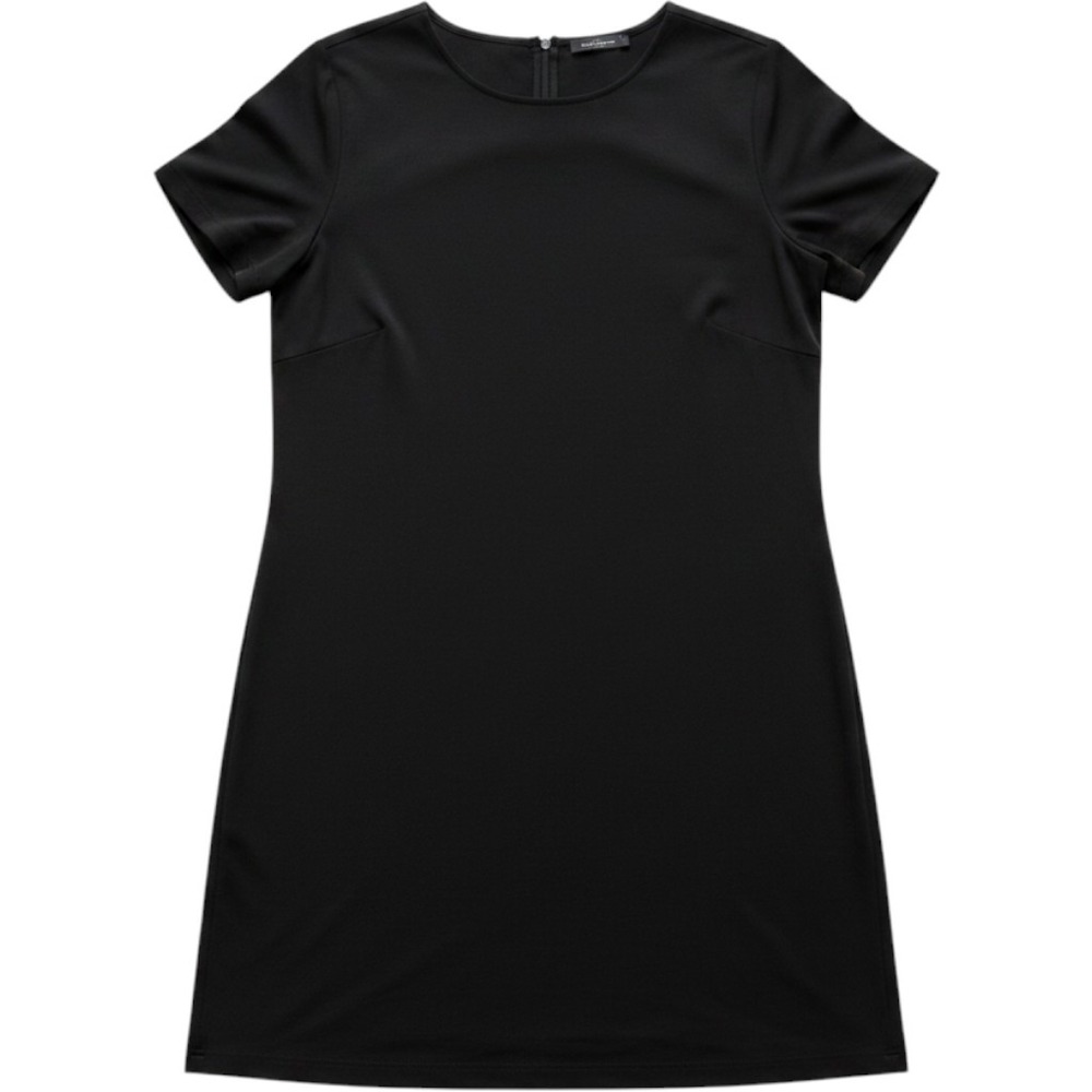 EILEEN FISHER Blk Tencel Blend Shift Dress Size XL Closet Staple Capsule Relaxed